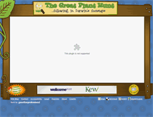 Tablet Screenshot of greatplanthunt.org